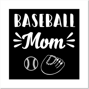 Baseball Mom Posters and Art